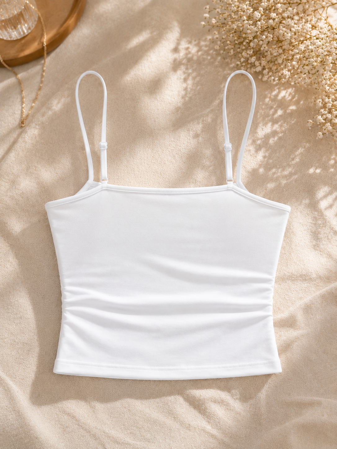 Karavya Ivory Breeze Camisole Bra