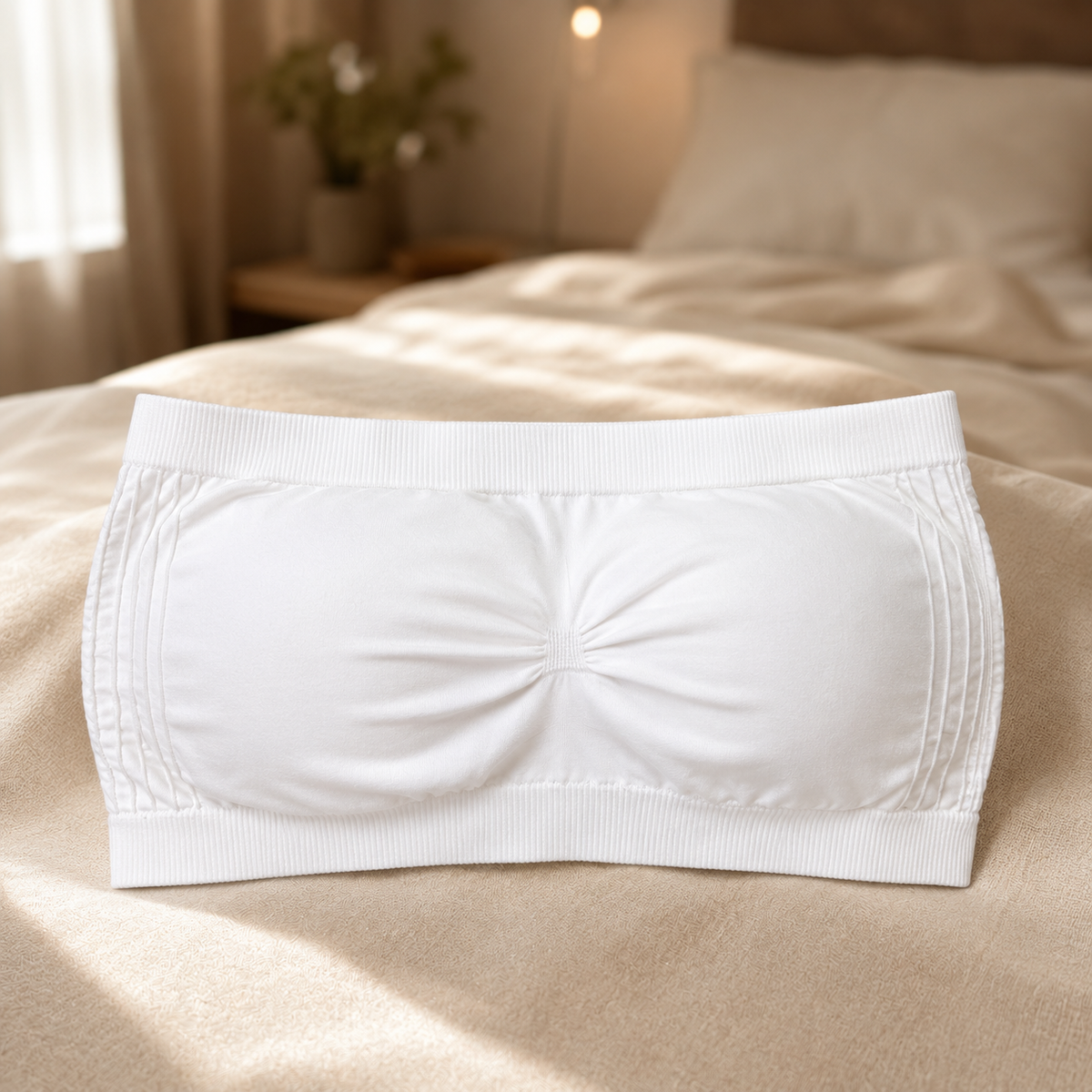 Karavya Snowline Strapless Bandeau Bra