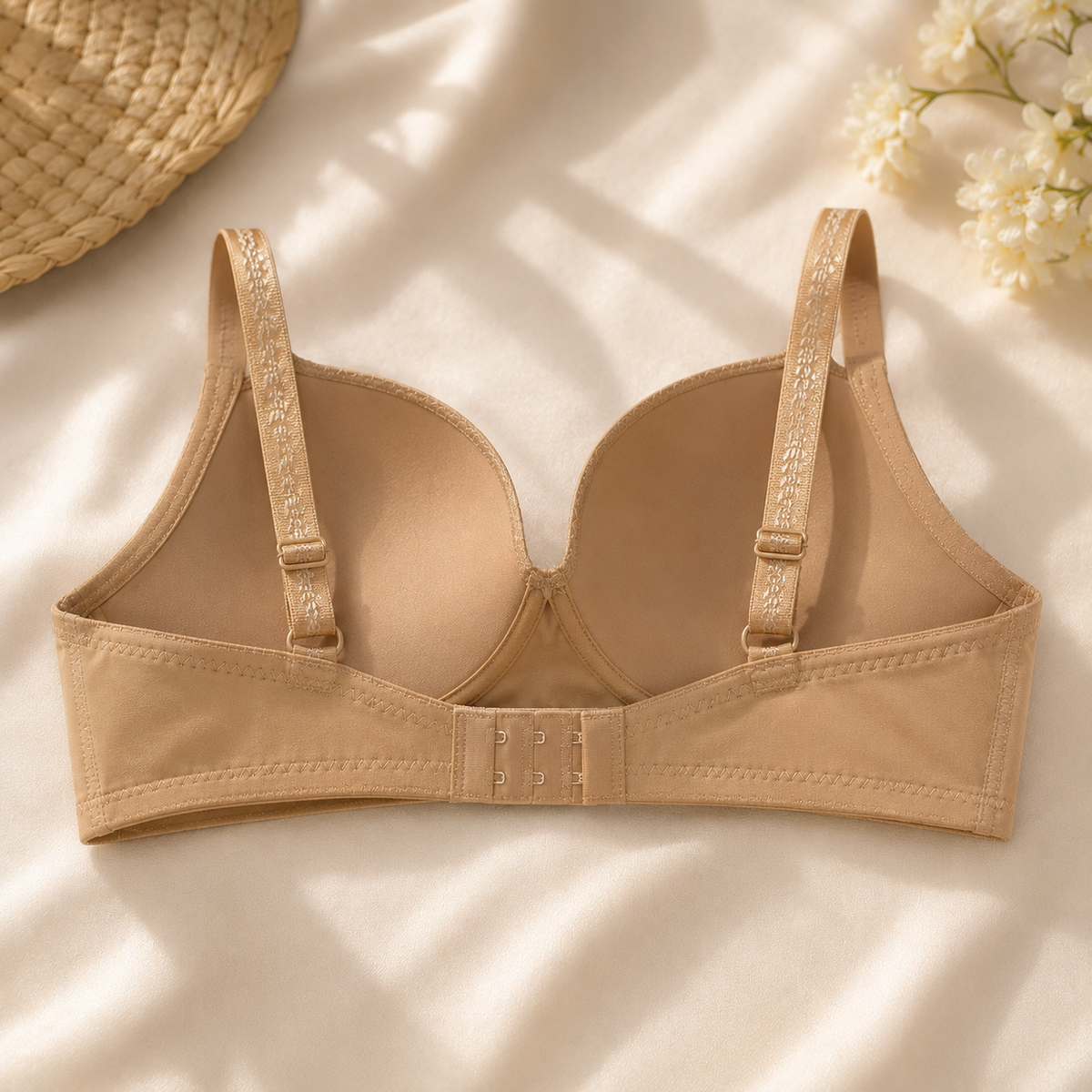 Karavya Sand Glow Smooth Padded Bra