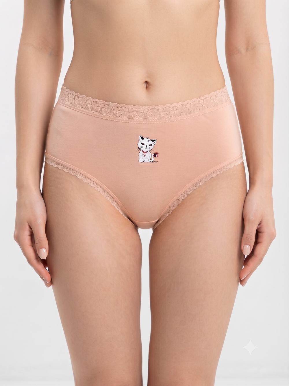 Karavya Mid-Rise Comfort Fit Panty – Soft Nude Beige