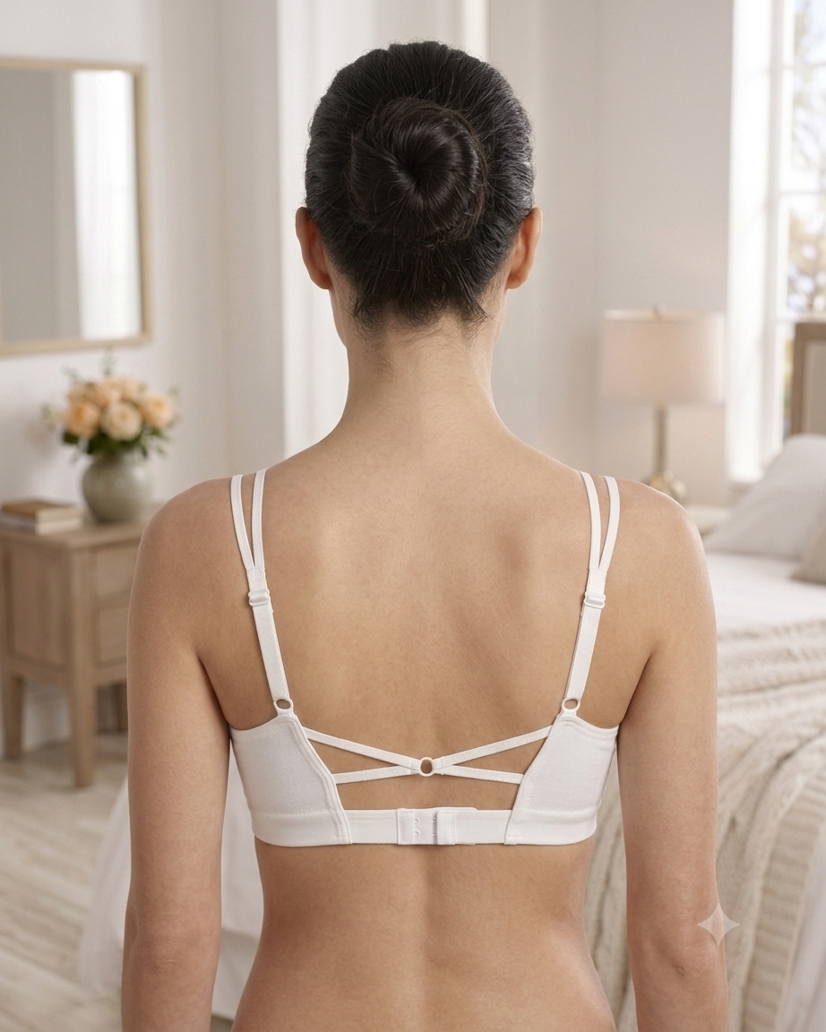 Karavya Cloud Ivory Contour Bra