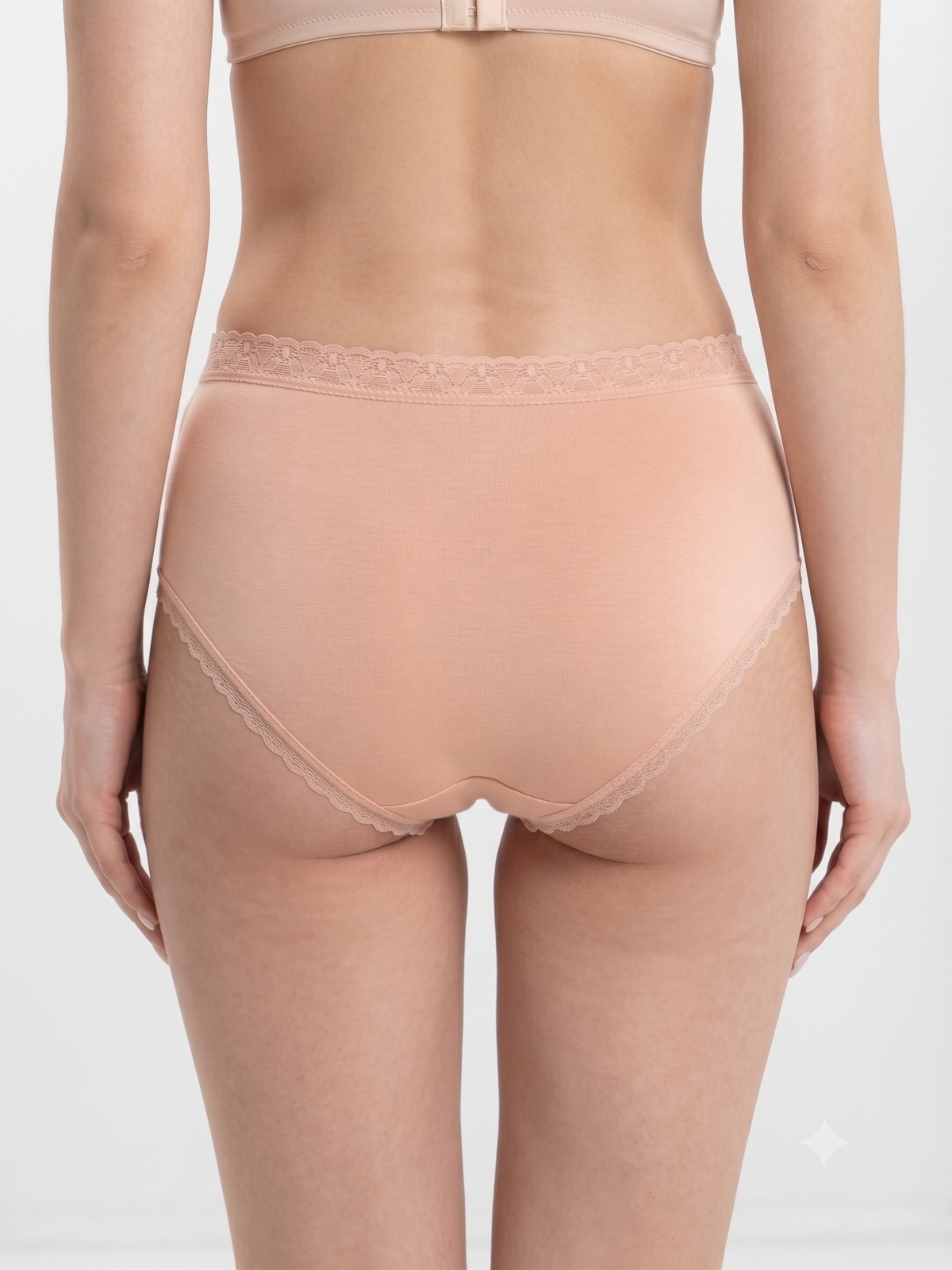 Karavya Mid-Rise Comfort Fit Panty – Soft Nude Beige
